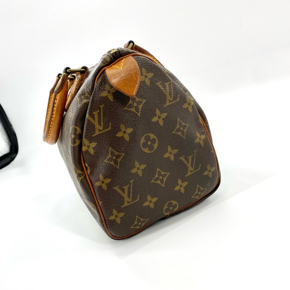 Louis Vuitton Brown Monogram Speedy 25 Handbag - Picture 2 of 9